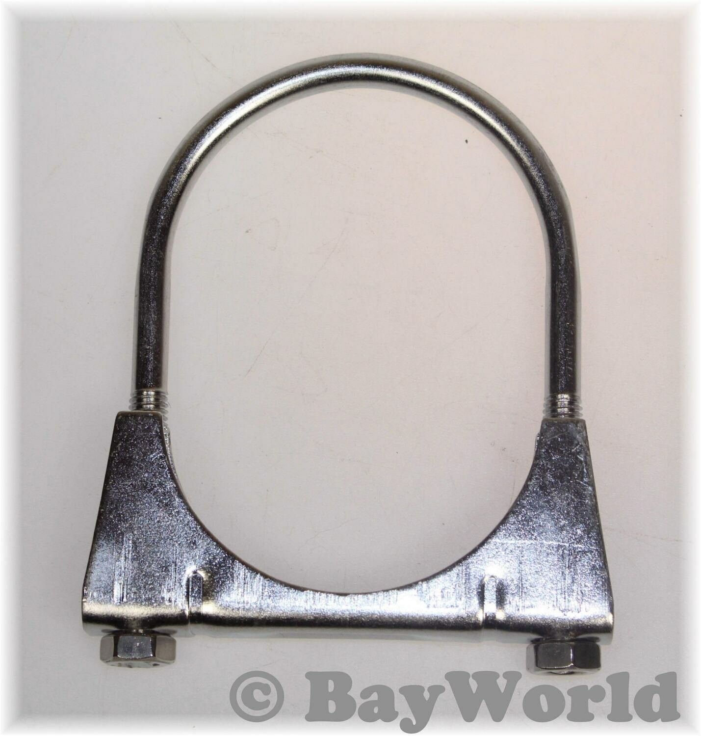 1 x Extra lange Edelstahl V2A M8x70mm Bügelschelle Antennen Montage Mastschelle