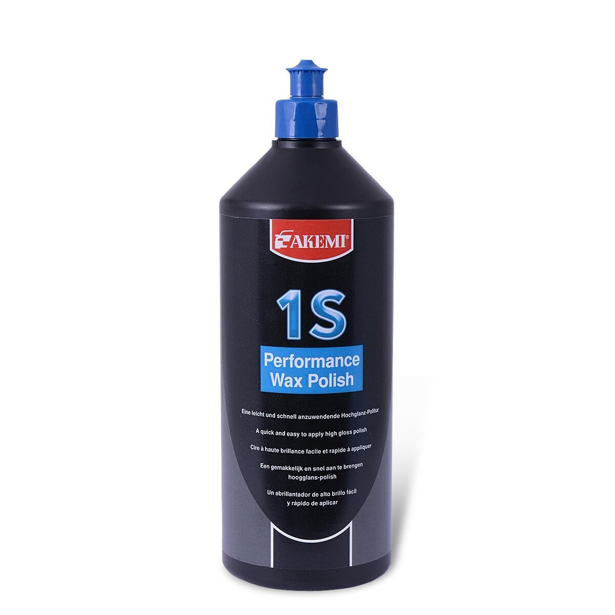 AKEMI® 1 S Performance Wax Polish silikonfreie Hochglanzpolitur 1 Liter