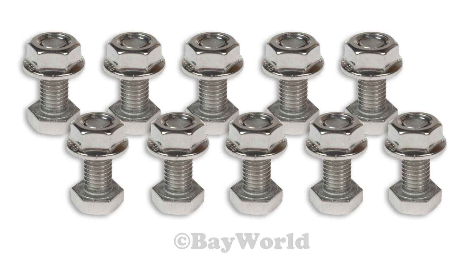 10 St. Sechskantschraube M8x20mm mit Sperrzahnmutter Edelstahl V2A DIN 933 Solar