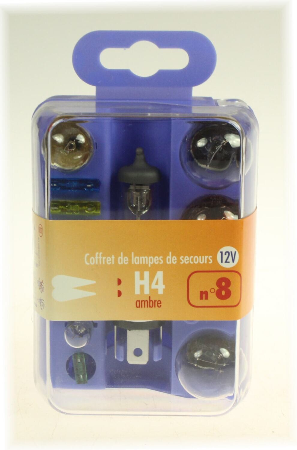 Lampenset 10tlg. H4 12V Bremslicht 21W 5W Sicherung 5A 10A 25A TEC-Parts 12802