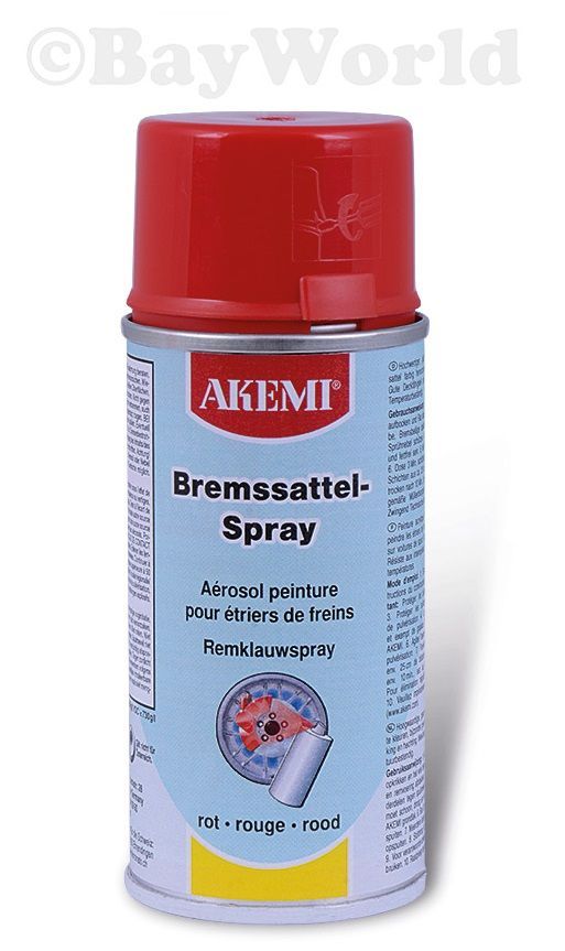 AKEMI Bremssattelspray Lack Rot Farbe für Bremssättel 90070