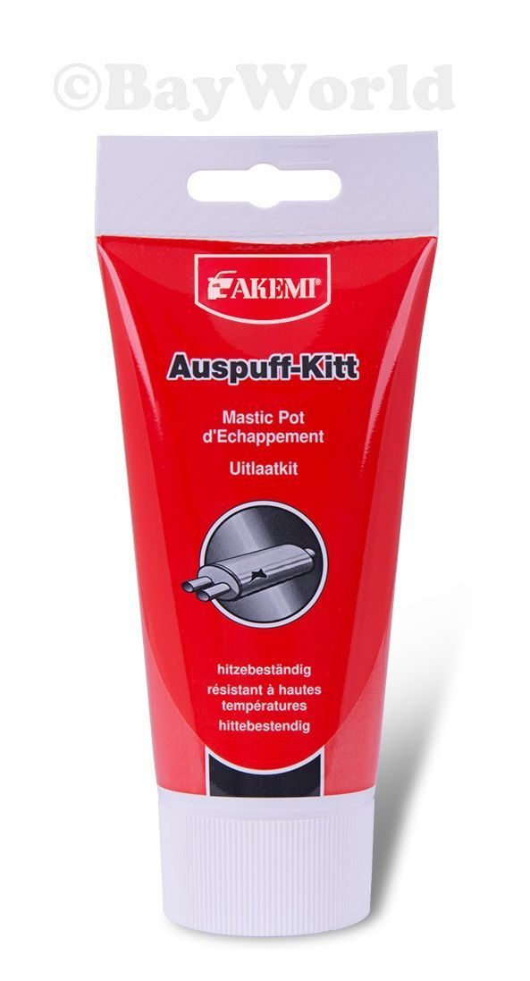 Auspuff-Kit zur Reparatur von kleineren Löchern/Rissen 250g AKEMI 80002