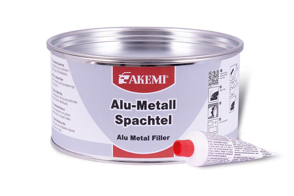 AKEMI Alu-Metall Spezialspachtel mit Aluminium-Pigmenten versetzt