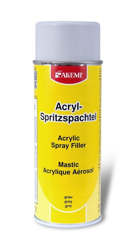 AKEMI Acrylspritzspachtel 400ml Einkomponentenfüller FCKW-frei schleifbar