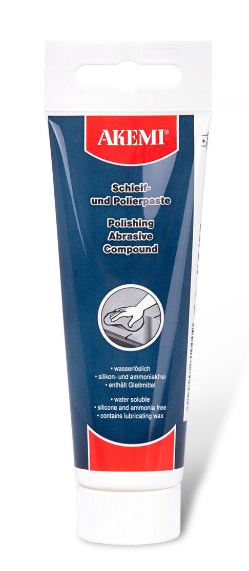 AKEMI Schleif- und Polierpaste 100g Lackaufbereitung 80100 gegen feine Kratzer