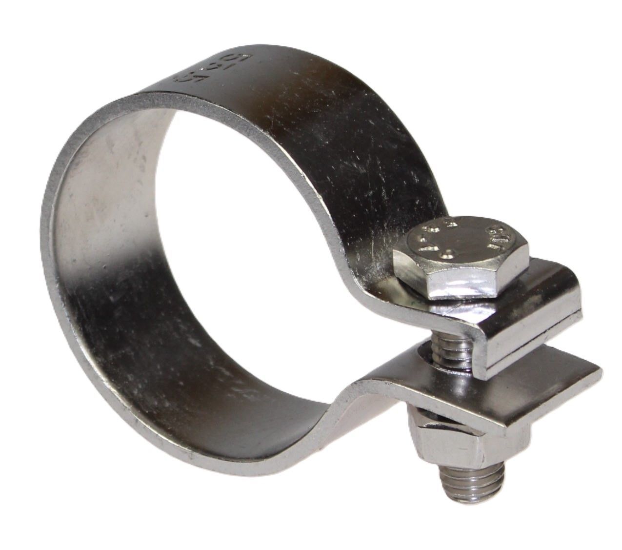 DIN-Schelle Edelstahl V2A 53,5mm Breitbandschelle