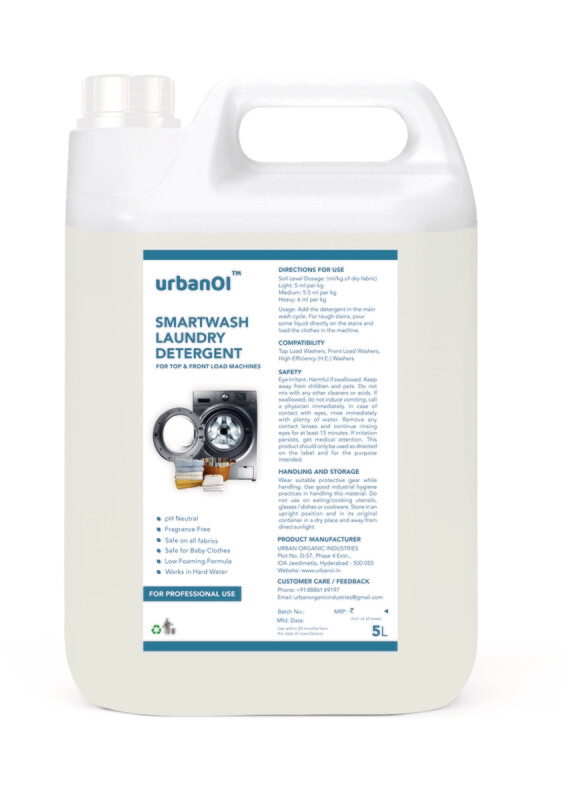 UrbanOI Laundry Detergent Liquid - 5L