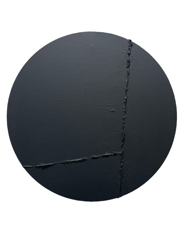 № 120 • O •  [ black ] aesthetic  • 2022
40 cm Acryl/Canvas