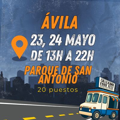 Market Ávila - 23 y 24 de mayo - Callejeando Food Fest