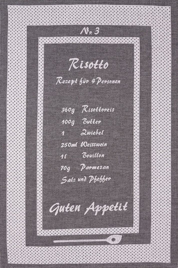 Geschirrtuch Risotto