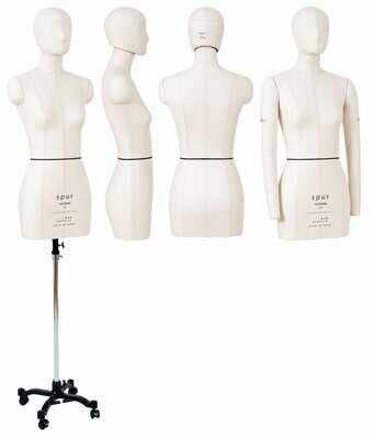SPUR Female Runway with Arms, Head & Deluxe Stand / SPU-HD-DX34