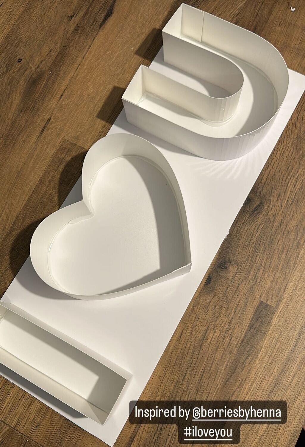 I love u fillable shapes with Board