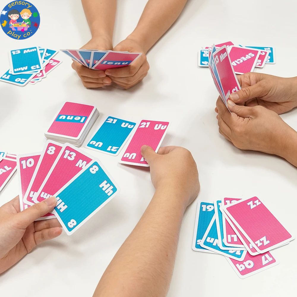 LENU Alphanumeric Card Game (104 cards)