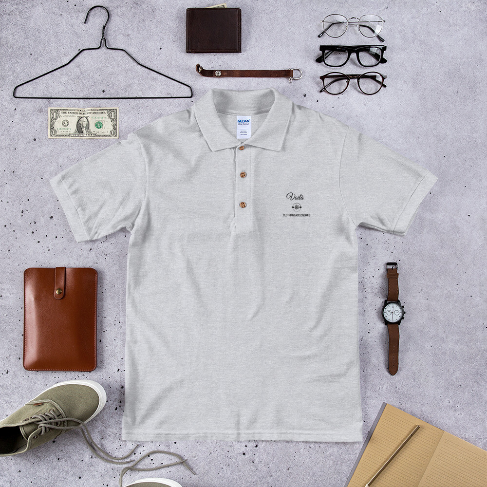 Embroidered Unisex Polo Shirt