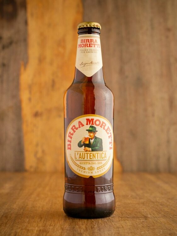 Birra Moretti 4.6% ABV