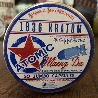 Jumbo Capsules -Atomic Maeng Da - 3 sizes!