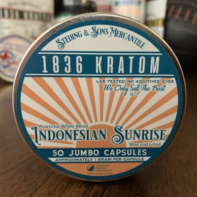 Jumbo Capsules - Indonesian Sunrise - 3 Sizes!