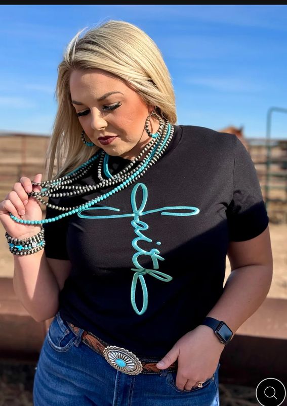 blkfaithintealtee