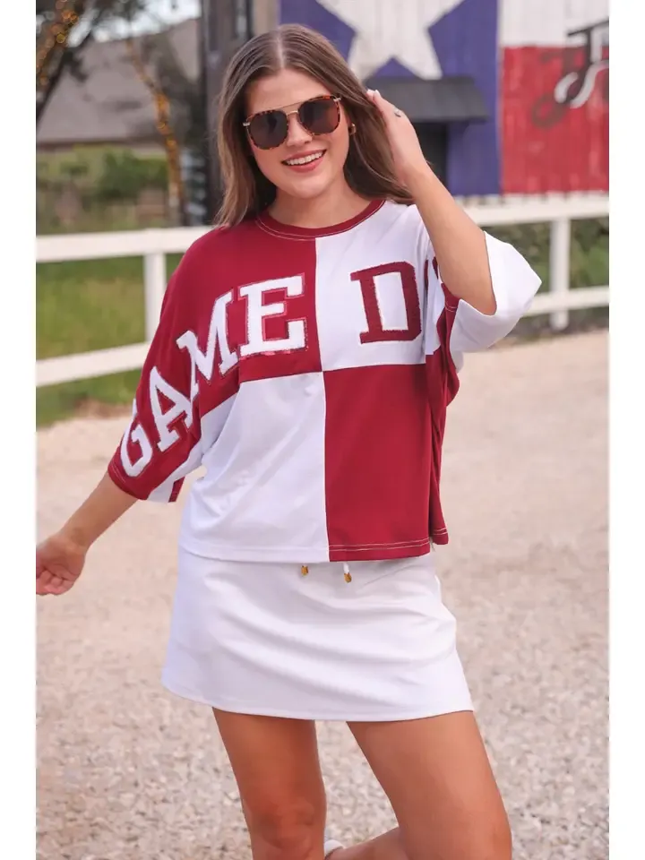 Huddle Up Maroon