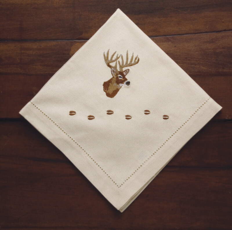 Napkins, 4 pieces, deer