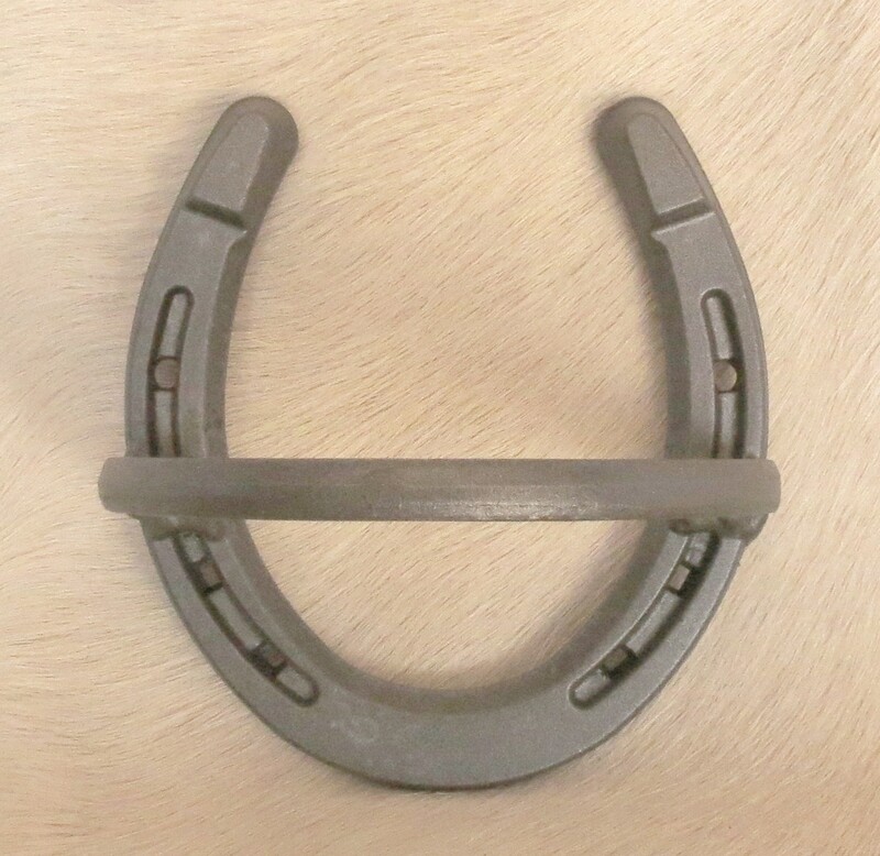 Horseshoe towel holder