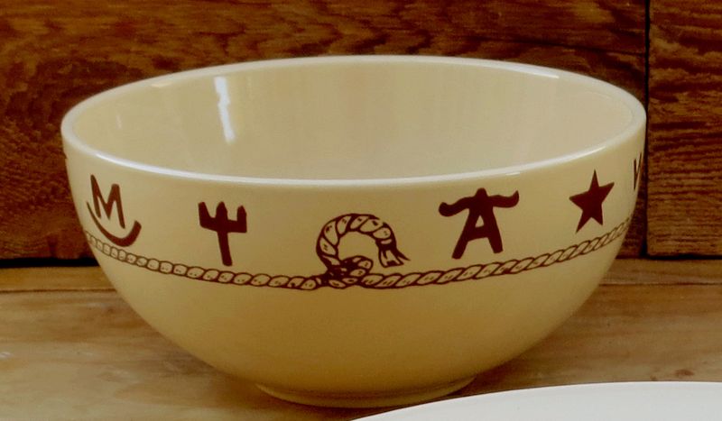 6 1/2 inches chili / cereal bowl, set of 4