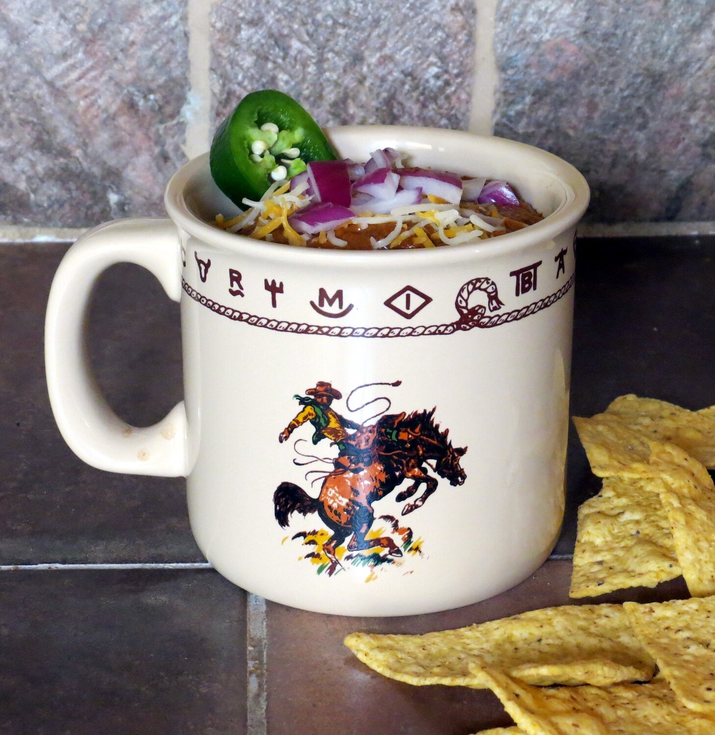 Bronco camp mug