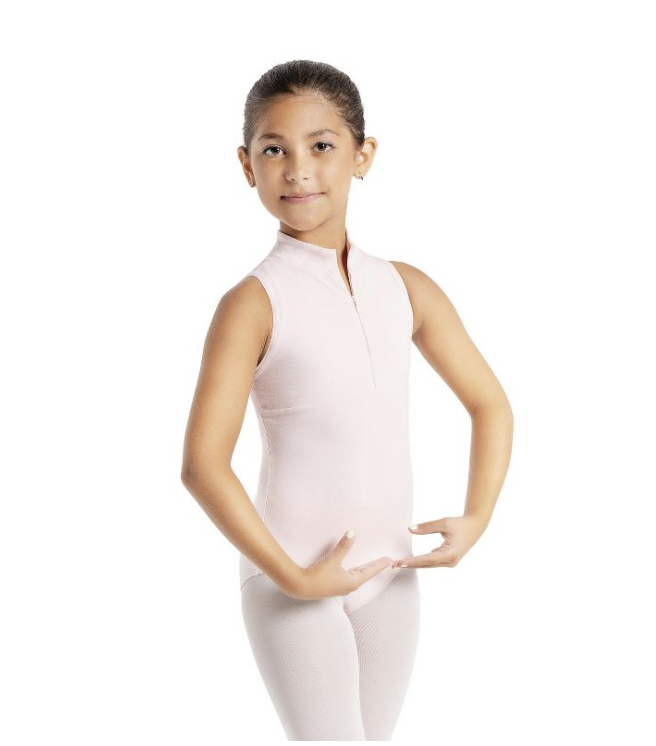 Capezio Zip Front Sparkle Back - Pink - Toddler (2-4)