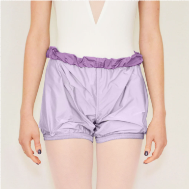 Bullet Pointe Reversible Short - Cloud/Plum - Adult Large