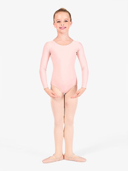 Basic Long Sleeve Leotard - Toddler (2-4)