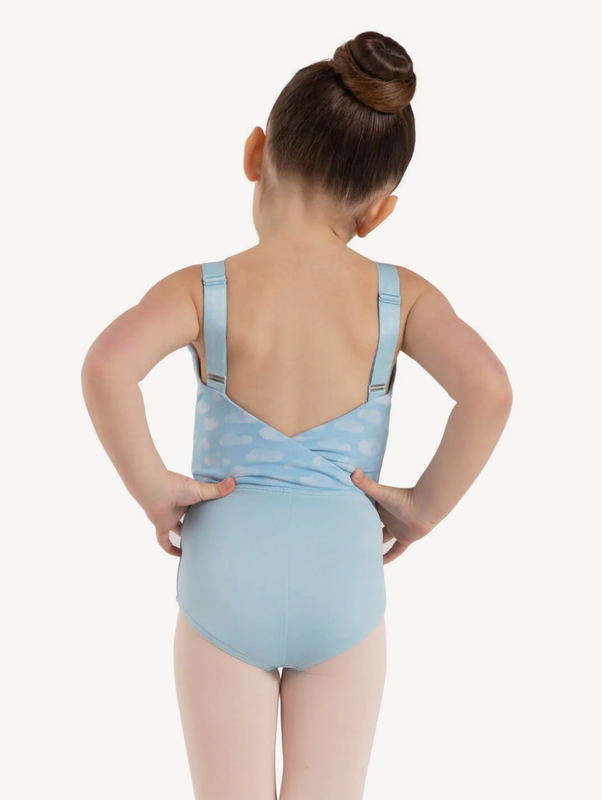 Capezio | Bliss Adjustable Strap Leotard | Light Blue | Child X-Small (2-4)