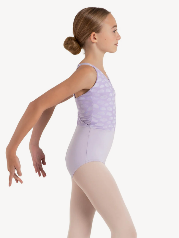 Capezio | Bliss Adjustable Strap Leotard | Lavender | Child X-Small (2-4)