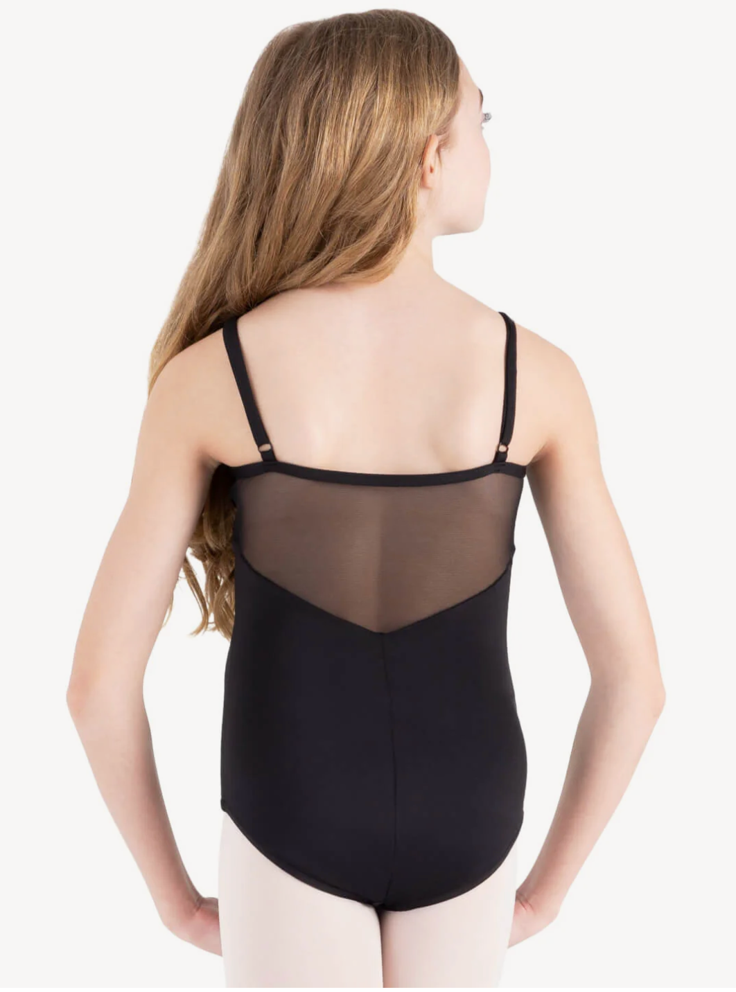 Capezio | Lake Spaghetti Strap Leotard | Black | Child Medium (8-10)