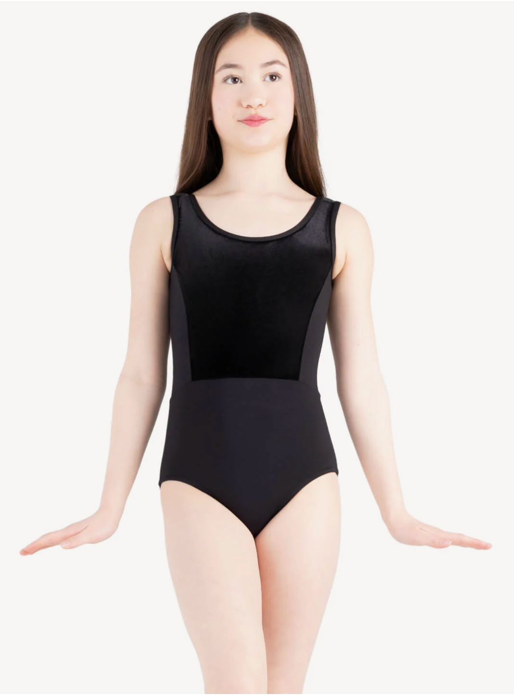 Capezio | Eloise Tank Leotard | Black | Child Intermediate (6x-7)