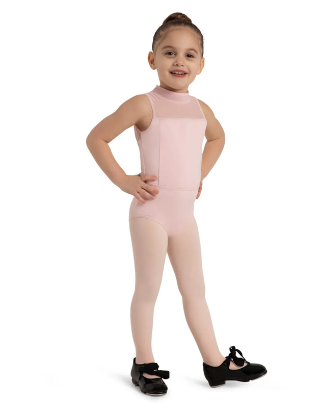 Capezio | Starry High Neck Leotard | Pink | Child Medium (8-10)