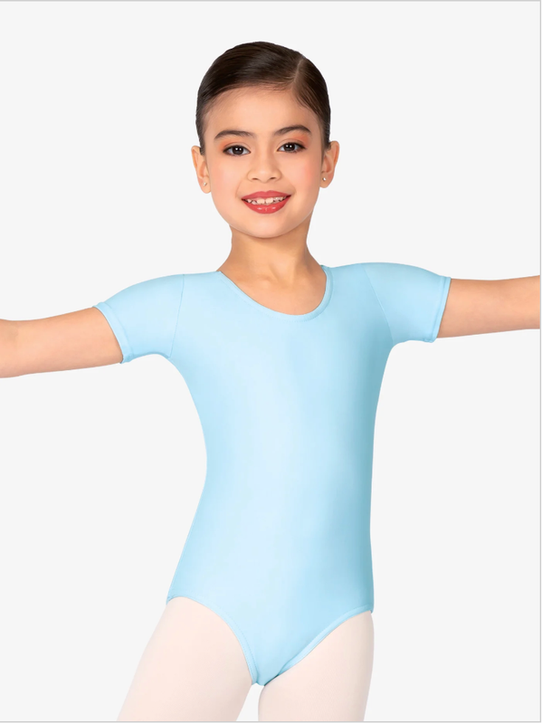 Basic Short Sleeve Leotard - Child Small (4-6)