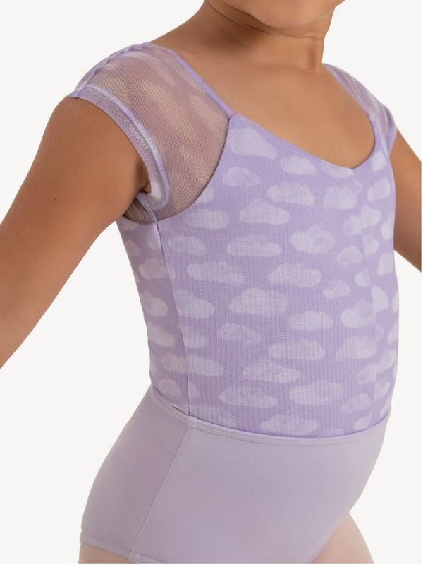 Capezio | Rainbow Cap Sleeve Leotard | Lavender | Child Intermediate (6x-7)
