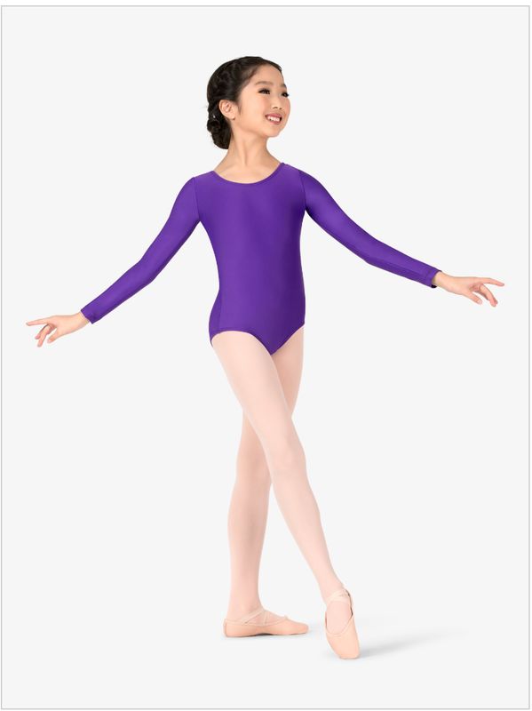 Basic Long Sleeve Leotard | Child Small (4-6)