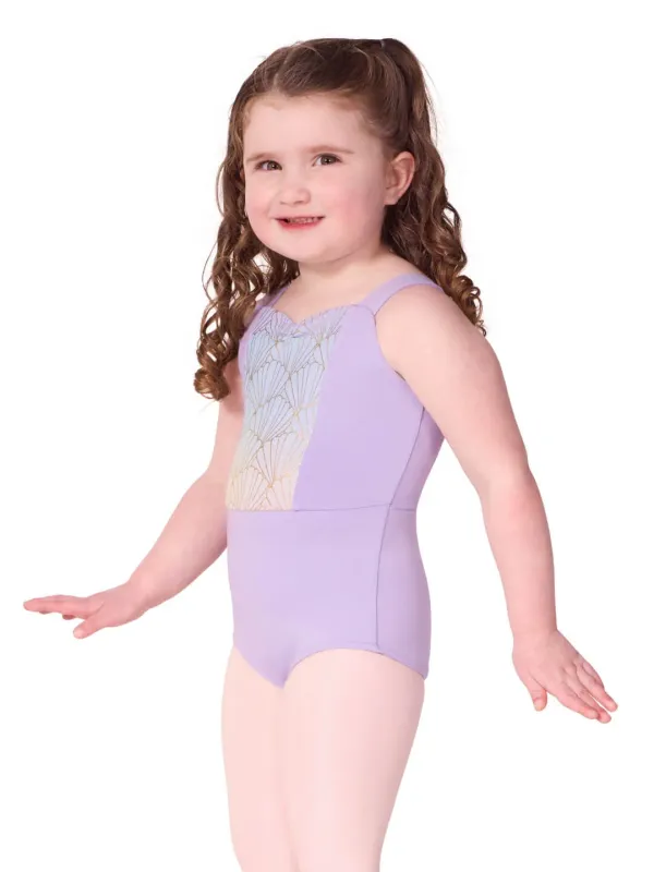 Capezio-tank- Seashell- Lavander-  Small Child
