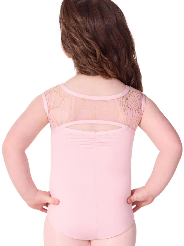 Capezio-cap Sleeve- Pearl- Pink- Extra Small Child