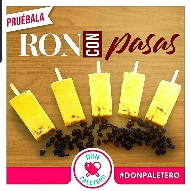 Ron con Pasas