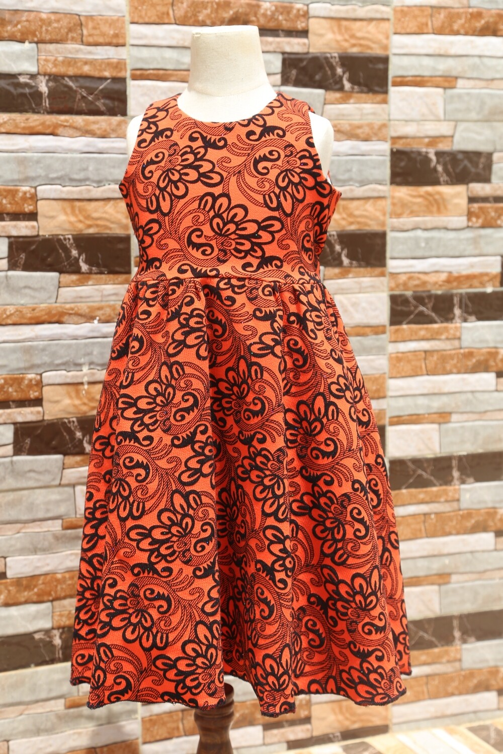 Burnt Orange Dress