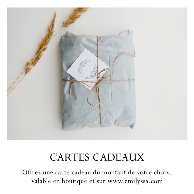 Carte cadeau en ligne