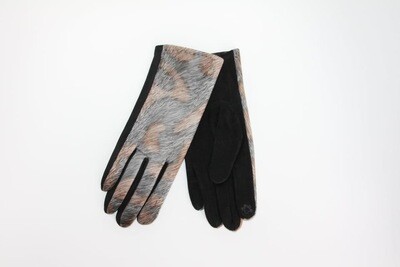 Gants imprimés motifs animaliers