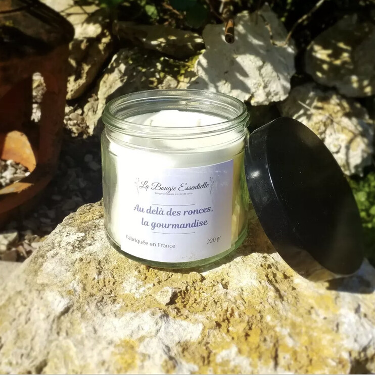 Bougie Fleur de coton 220gr