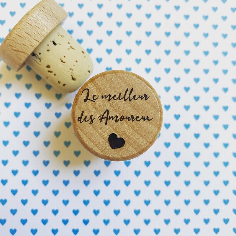 Bouchon "Le meilleur des amoureux"