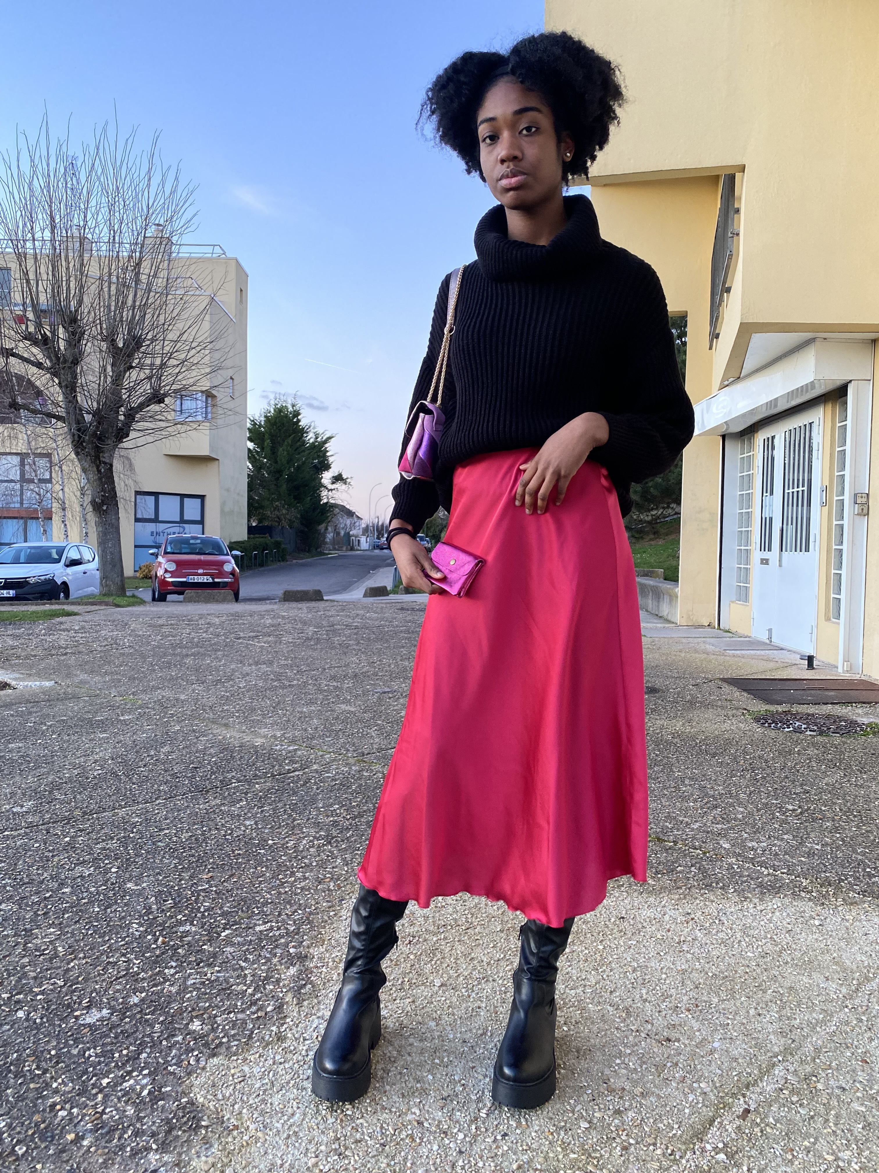 Jupe Melynah T.U Fuschia