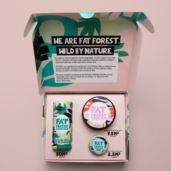 Coffret Wild keeper pack BIO beurre d'Illipé (Pamplemousse et gingembre)