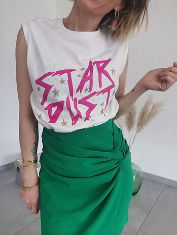 T-shirt blanc StarDust M T-shirt blanc StarDust M