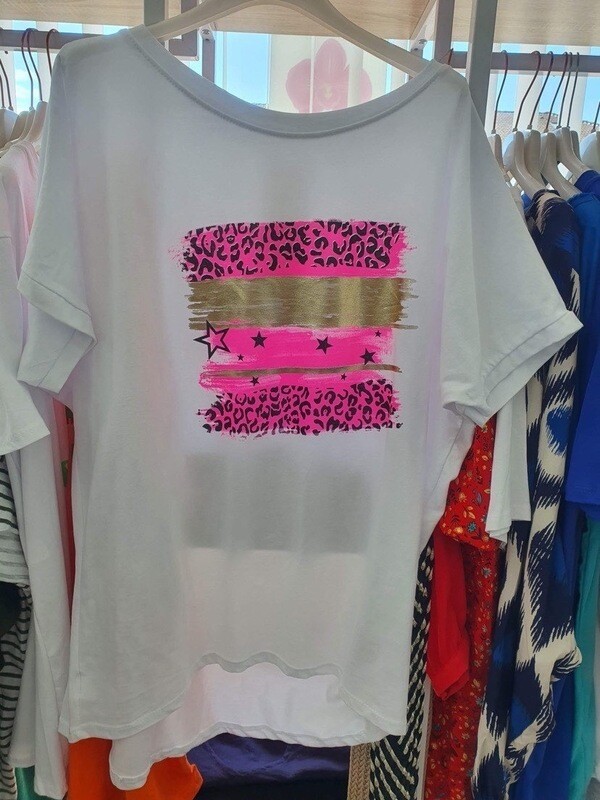 T-shirt fantaisie Lili Taille unique 42 à 50 T-shirt fantaisie Lili Taille unique 42 à 50